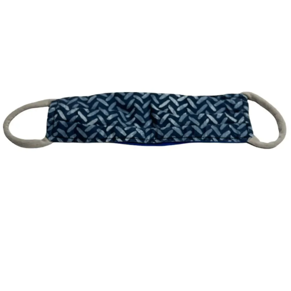 3/$15 or 5/$20 Childs reversible face mask blue/ tire tracks